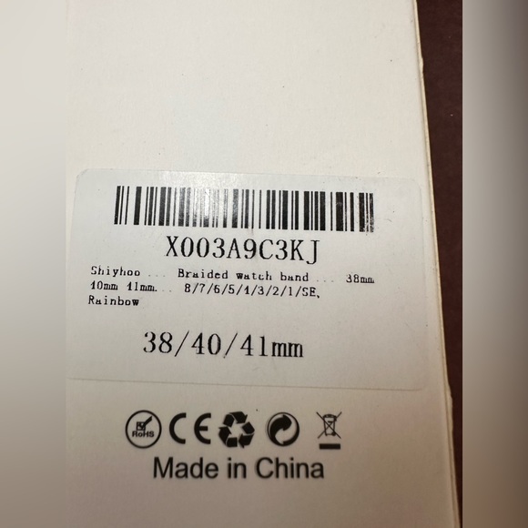 Nylon Elastic Stretchy Braided Solo Loop Compatible With Apple Watch Band Ultra - Picture 5 of 6